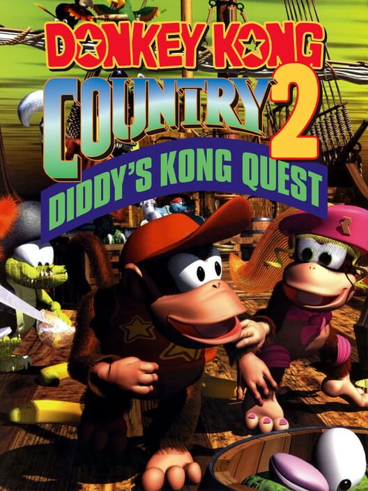 Donkey Kong Country 2 cover