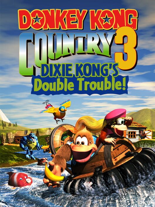 Donkey Kong Country 3 cover