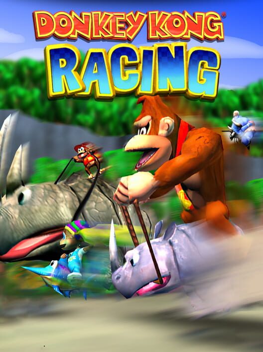 Donkey Kong Racing cover