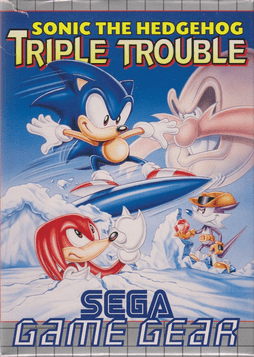 Sonic Triple Trouble cover